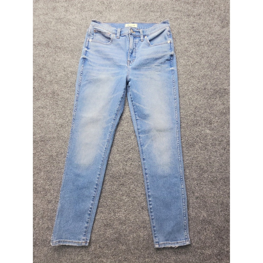 Madewell Womens Size 29 (29x27) High Rise Skinny Crop Jeans Medium Wash